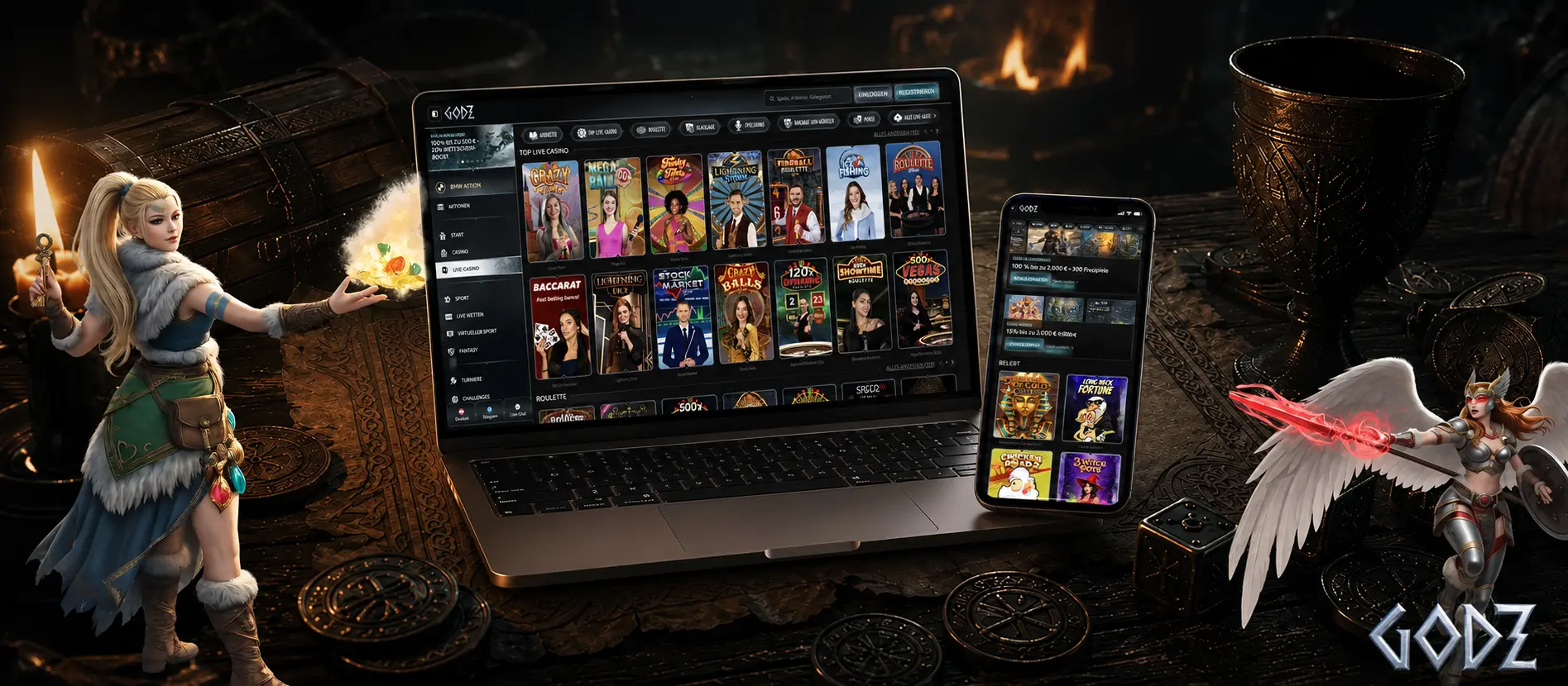 How to Start Playing Live Games